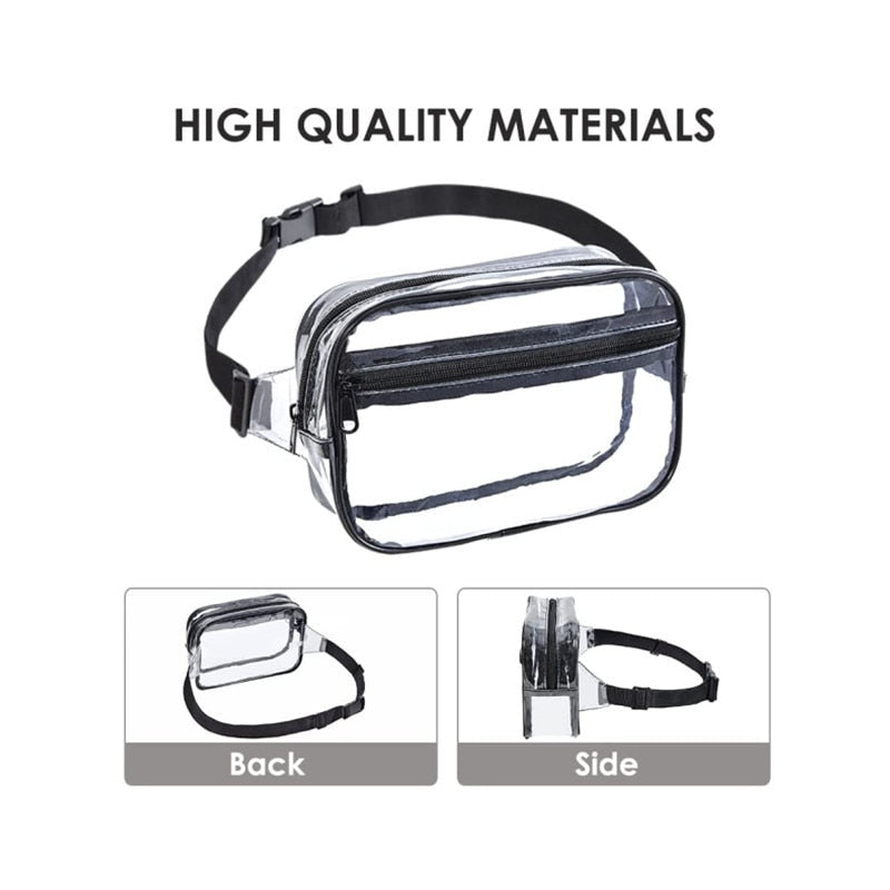 Clear Fanny Pack Stadium Approved Clear Belt Bag